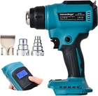 Cordless Heat Gun Compatible With Makita 18V Battery, Max 1202 F Heavy Duty Hot New. Price: $63.99.
