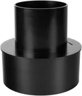 Powertec 70277 Dust Collection Reducer, 6-INCH To 4-INCH Od, Black New. Price: $18.80.