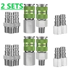 2 Sets 14PC Legacy Flexzilla Pro High Flow Air Hose Coupler Fitting A53458FZ-BAL New. Price: $69.99.