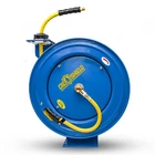 Blubird OSRHD3850 18 Ga. 12-POINT Retractable Hose Reel 3/8"X50' Air New. Price: $237.96.