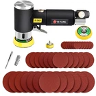 Mini Air Sander 1/2/3 Inch Pneumatic Small Orbital For Auto Body Black New. Price: $58.99.