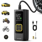 Portable Air Compressor 150 Psi Rechargeable Led Cordless Tire Inflator Lamicall New. Price: $66.99.