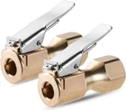 Czc Auto Heavy Duty Brass Air Chuck, Closed Flow Straight Tire 2 Pack, New. Price: $11.28.