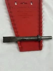 Mac Tools AH912 Flat Chisel With Curved Blade Hammer Bit 5 1/2 Used. Price: $8.18.
