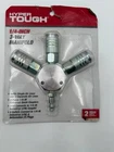 Hyper Tough 3-WAY Universal Steel Air Manifold Fits With 1/4" Coupler& Plug New. Price: $10.00.