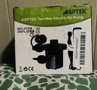 Agptek Two Way Electric Air Pump Inflator Deflator Nozzles Ac Dc New. Price: $13.99.