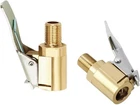 Tire Air Chuck With Clip Adapter, Brass Locking Inflator Nozzle Adapter... New. Price: $10.94.