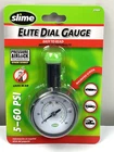 Slime Elite Dial Tire Gauge Accurate Airlock Technology, Easy Read, 5-60 Psi New. Price: $8.95.
