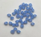 24PC Swarovski Crystal Air Blue Opal Bicone Beads; Sizes: 3MM Or 4MM New. Price: $6.25.