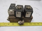 Norgren 9521663381102400 Solenoid Operated Valve Manifold Pressure Sensor 24V Used. Price: $121.19.