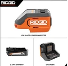 Ridgid 18V Cordless Power Inverter 175W With 2AH Battery And Charger AC86097KSBN New. Price: $100.00.