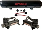 Airmaxxx Dual 480 Black Compressors 5 Gallon Tank Ride Bag Suspension New. Price: $435.94.