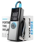 Tire Inflator Portable Air COMPRESSOR(150 Psi) New. Price: $33.33.
