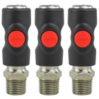 Prevost Push Button Automotive Style Truflate Coupler USI061253 1/2" Npt Pack New. Price: $94.95.