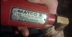 Matco Tools SDG-1 High Speed 1/4" Straight Air Die Grinder Used. Price: $60.00.