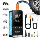 Antaha Tire Inflator Portable Air Compressor, 150 Psi Cordless Smart Black New. Price: $49.99.