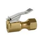 Brass Locking Air Chuck - Heavy Duty Tire Inflator With 1/4 Inc... New. Price: $15.53.