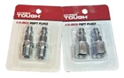Hyper Tough 4CT Plugs 1/4" Mnpt & Fnpt Female High Flow Pcs Lot New. Price: $8.00.