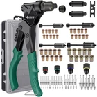 Jigiu In 1 Nut Tool,rivet Gun, Reamer Set, 360 Swivel Head Hand New. Price: $54.79.