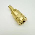 Parker B20-5B Quick Connect, Socket, 1/4" Body, 3/8" Barb, Brass New. Price: $24.95.