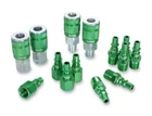 14PC 1/4" Green Coupler & Legacy Manufacturing LEGA71458B New. Price: $41.09.