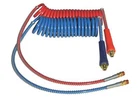 Coiled Air Set Line Assembly Red & Blue Truck Trailer With Dura-grips, 15... New. Price: $100.70.
