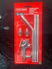 Craftsman Extended Blow Gun Kit 6 Pc 2' Air Set Nozzles 1/4" Npt New. Price: $11.25.