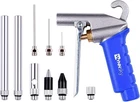 Wynnsky High Flow Air Gun With 9 Pcs Blower Tips, 6 Inch 10 Pieces New. Price: $30.31.