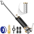 Heavy Duty Tire Inflator With Pressure Gauge, 16.5 Inch Extended Dual Head Ai... New. Price: $21.55.