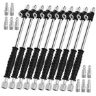 10 Pack 12" Extended Reach Dual Head Air Chuck, 1/4" Fnpt 2-WAY Connection New. Price: $61.49.