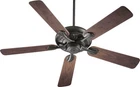 Quorum Pinnacle Patio Old World Energy Star 52" Outdoor High Airflow Ceiling Fan Open. Price: $198.98.