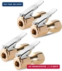 Czc Auto Heavy Duty Brass Air Chuck, Closed Flow Straight Tire With Lock-o New. Price: $27.98.