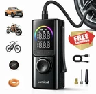 Tire Inflator Portable Air Compressor - Lamicall 4X Faster 150 Psi Car Bike New. Price: $45.00.