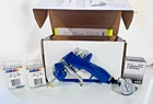Devilbiss Finishline FLG-4 Hvlp Gravity Spray Gun With 3 Fluid Tips & Air Gauge New. Price: $269.99.