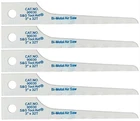 Sg Tool Aid 90030 Reciprocating Air Saw Blades, 3" Scroll X 32 Tpi (pkg Of 5) New. Price: $17.94.