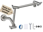 G-promise 12 Inch Shower Extender With 6 Arm And Flange, Solid Br... New. Price: $77.82.