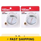 Hyper Tough 2-INCH Brass & Steel Pressure Gauge Pack New. Price: $34.99.