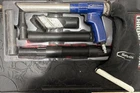 Blue-point AV1000A Deluxe Air Vacuum Kit Snap-on Pneumatic W/ Bag & Attachments Used. Price: $109.00.