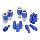 Colorconnex Coupler & Plug Kit, Automotive Type C, 1/4" Npt, Blue, 14-PIECE -... New. Price: $42.97.