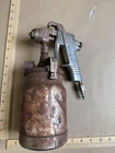 Vintage Devilbiss JGA-570 Spray Paint Gun W/ Cup Silver Pneumatic For Parts. Price: $19.79.