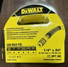 Dewalt DWFP1450D Polymer Blend Air Hose New. Price: $30.00.