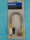Kobalt 0896790 Flexible Compressor Tank Drain Hose Braided 1/4" Npt Threads New. Price: $18.95.