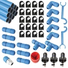 F28070 Fast Pipe 90' 3/4" Compressed Air Line Aluminum Piping System Tubing Kit New. Price: $519.95.